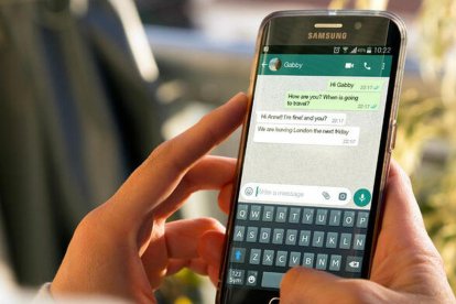La aplicación de mensajería por whatsapp podría ayudar en el testeo de coronavirus.