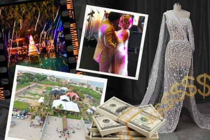 La boda de la alcaldesa se realizó en la vía Data- Posorja, el pasado 14 de febrero.