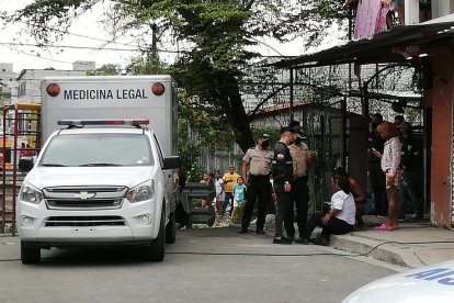 La Policía llegó a la zona donde ocurrió el ataque.