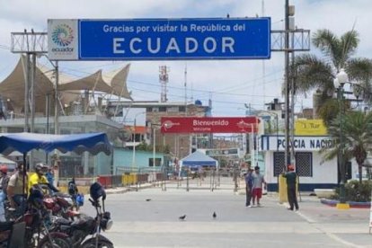 El puente fronterizo, cuando estuvo a punto de abrirse a fines del 2021. Hoy la reapertura es una realidad.