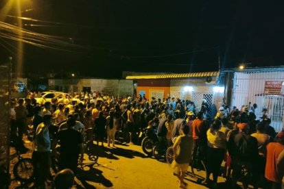 Los pobladores de San Juan se conmocionaron por lo acontecido con Jhonny Carpio .