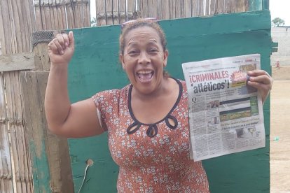 Miriam asegura que es muy feliz con su EXTRA, porque la premia en todos los sentidos, en información y diversión.