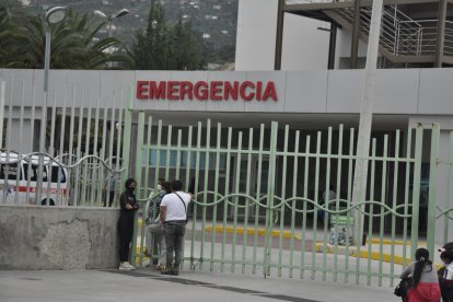 La víctima de abuso sexual fue llevada al Hospital Docentes para chequeos.