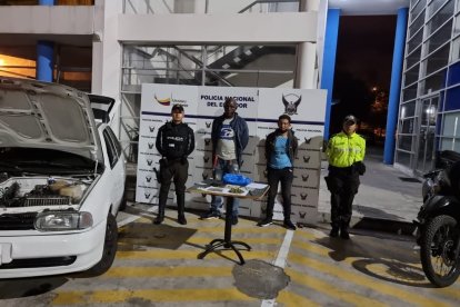 La Policía presume que uno de los detenidos en el sector de Tumbaco estaría relacionado con las muertes de algunos expendedores de la zona.