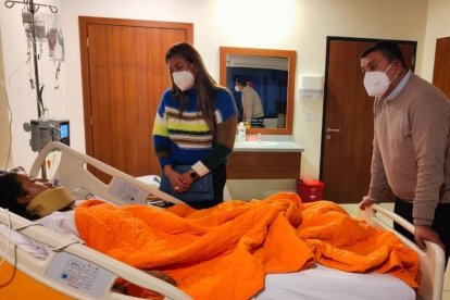 Miryam Núñez está recuperándose tras el accidente que sufrió mientras entrenaba.