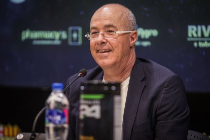 Jorge Célico fue presentado como nuevo técnico de Barcelona.