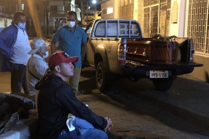 Dos menores de edad presenciaron una tragedia familiar en Baba.