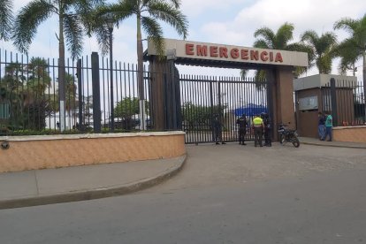 La víctima se encuentra internada en este hospital. Su estado de salud es crítico.