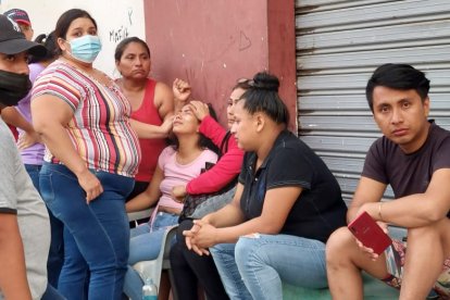 Familiares están tristes por la lamentable noticia.