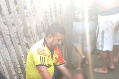 Tras el ataque, el hombre fue llevado al hospital, pero ya fue muy tarde.