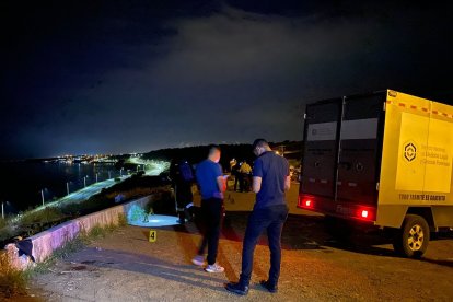 Agentes explicaron que el occiso registra procesos por asociación ilícita y secuestro.