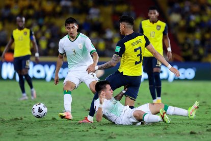 El último duelo que Ecuador disputó en el estadio Monumental, por las eliminatorias, se dio en octubre pasado ante Bolivia.