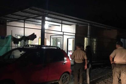 En la parte delantera de este inmueble fue asesinado Milton Hipólito.