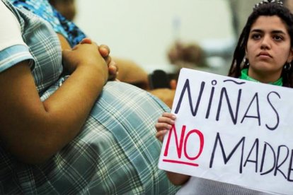 Durante pandemia hubo una cifra elevada de violaciones a niñas.