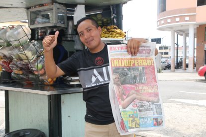 Luis compartirá el premio con su esposa, Fanny Morocho, quien ama EXTRA.