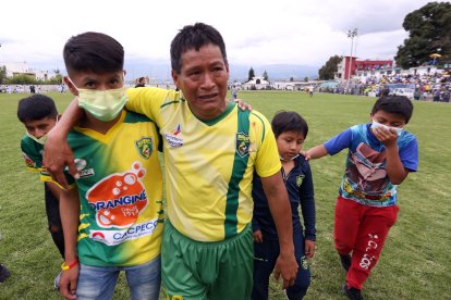 Pablo Sotalín tomó la responsabilidad de cobrar el penal que le dio el título a Nayón y dedicó el título a su padre que lo guía desde el cielo.
