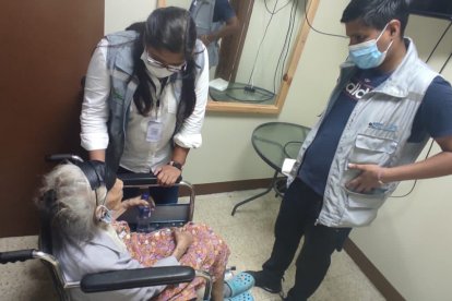 A Luz se le realizaron chequeos como el control de azúcar y la estabilización de la presión.