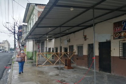 El hecho violento se registró en las calles Colombia y José Mascote. La Policía descartó que fuera un robo.