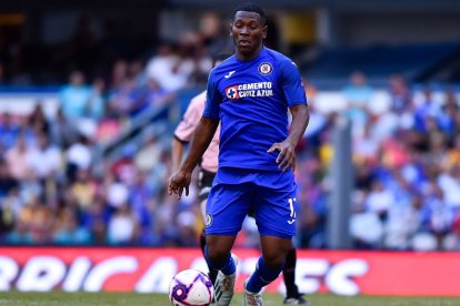 Brayan Angulo ha disputado 59 duelos con el Cruz Azul y solo ha marcado 12 tantos.
