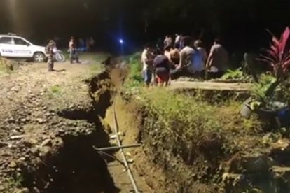 La pareja fue baleada en la entrada de su casa en la calle 1 de mayo de La Troncal.