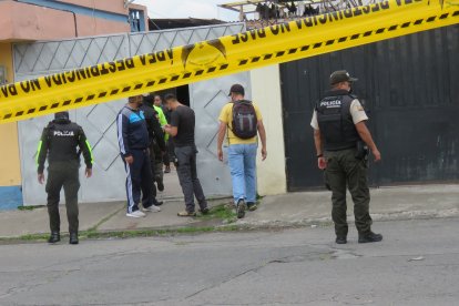 Gendarmes llegaron a tiempo para capturar al supuesto autor del tiroteo.