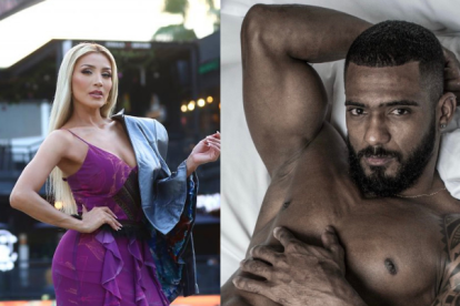 Jasú y Juan del Valle se dieron un beso.