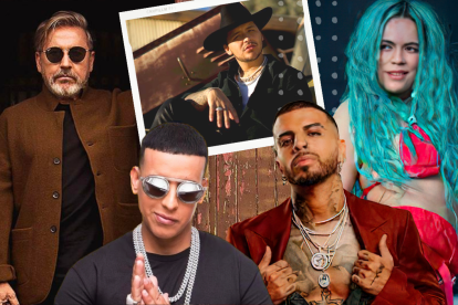 Varios de los artistas que confirmaron sus presentaciones para este año en Ecuador.