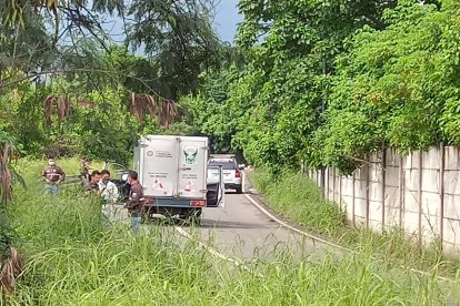 Medicina Legal asistió hasta el lugar para hacer el levantamiento del cadáver.