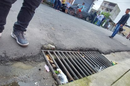 Los moradores pensaban que se trataba de basura.