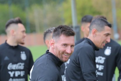 Lionel Messi, estará con Argentina en el estadio Monumental.