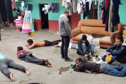 La mayoría de detenidos son de nacionalidad ecuatoriana.