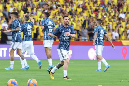 Alfaro Moreno quiere tener como invitado de lujo de la Noche Amarilla 2023, al astro argentino Lionel Messi.