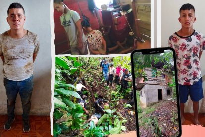 Los detenidos son Jefferson Rojas Vistin, de 29 años, y Stiven Alvear Grefa, de 18.