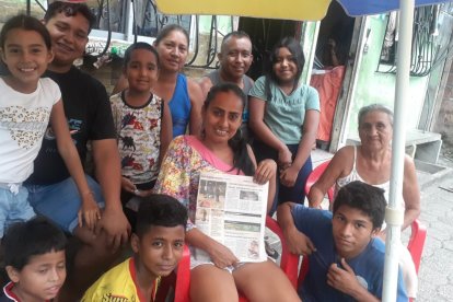 Marilú festejó en ‘gajo’ ser la ganadora de nuestro increíble concurso.