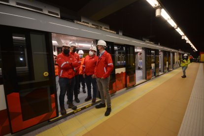 La actual  administración ofreció que hará funcionar al Metro a finales de 2022.