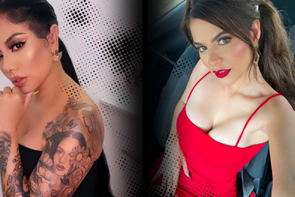 Arianna mejía y Verónica Saltos no pueden verse ni en pintura