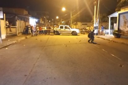 El hecho de sangre se registró aproximadamente a las 23h00 del viernes 8 de abril