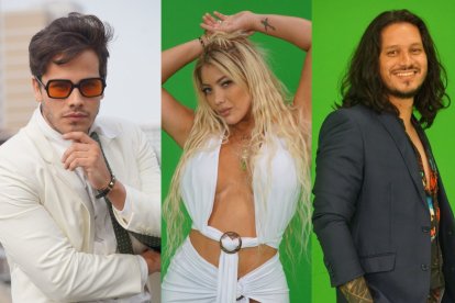 Hernán del Pozo, Nathaly Carvajal y Logan tienen buena química.