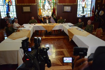 El ministro Luis Hernández dijo que los malos soldados serán separados.