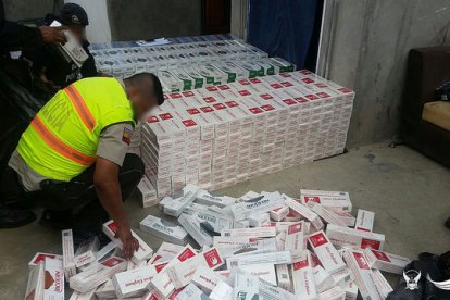 La incautación de cigarrillos ingresados por contrabando ha aumentado, pero aún así es 'harto' lo que circula en el mercado.