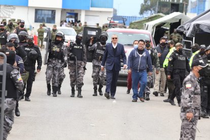 Jorge Glas fue liberado el domingo 10 de abril de 2022.