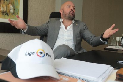 El presidente de la LigaPro, Miguel Ángel Loor, ha sido cuestionado por los dirigentes de Independiente del Valle.