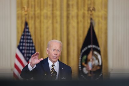 Biden destinó 800 millones de dólares para ayudar a Ucrania.