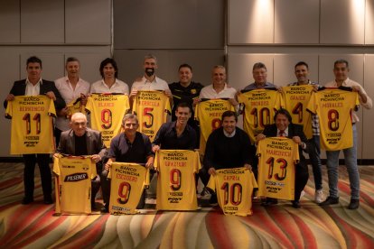 Varias figuras argentinas que pasaron por Barcelona, recibieron un homenaje en Buenos Aires.