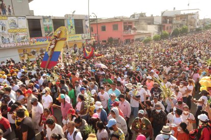 Devotos al emblemático Cristo del Consuelo retomaron su caminar de fe, en el oeste de la urbe.