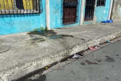 En este lugar ocurrió el atentado en contra de un grupo de jóvenes.