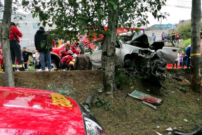 Dos muertos en choque en Quito