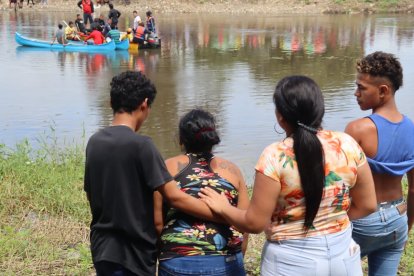 Familiares de la víctima estuvieron pendientes de su hallazgo, mientras