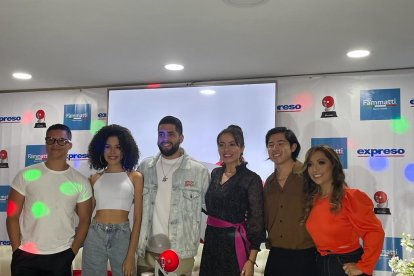 El anuncio del evento  contó con la presencia de varios artistas invitados.