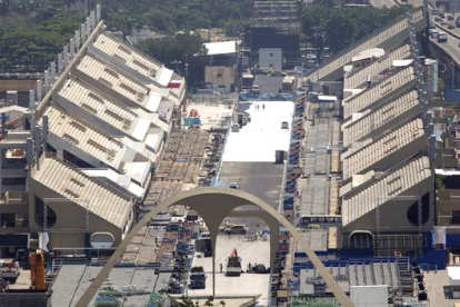 El famoso escenario de samba volverá a retumbar con música y color.